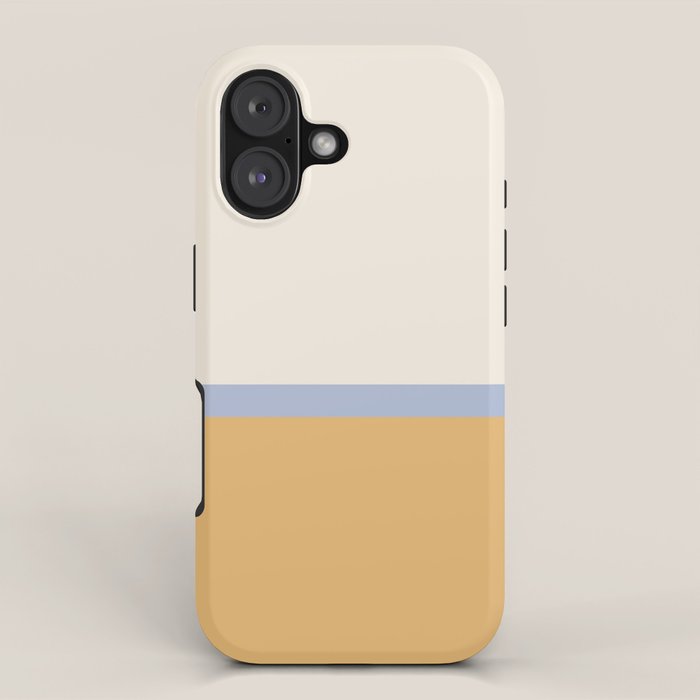 Neutral Summer Colour Block iPhone Case Gallery Image 1