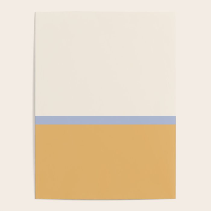 Neutral Summer Colour Block Poster Gallery Image 4