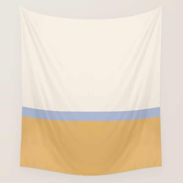 Neutral Summer Colour Block Wall Tapestry Gallery Image 4