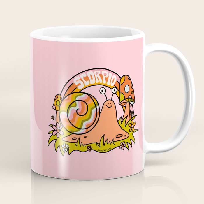Scorpio Snail Coffee Mug Gallery Image 1