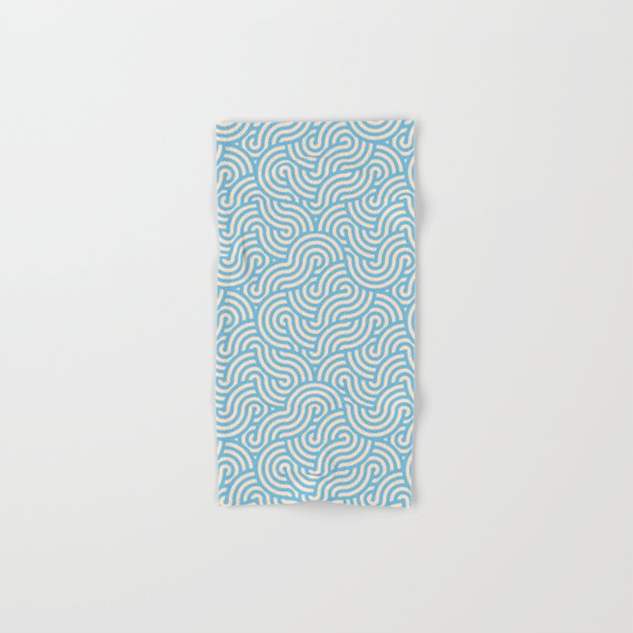 SWIRL Lake and Oat Bath Towel Gallery Image 1
