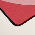 Warped Swirl Marble Pattern (red/pink) Desk Mat Gallery Image 4