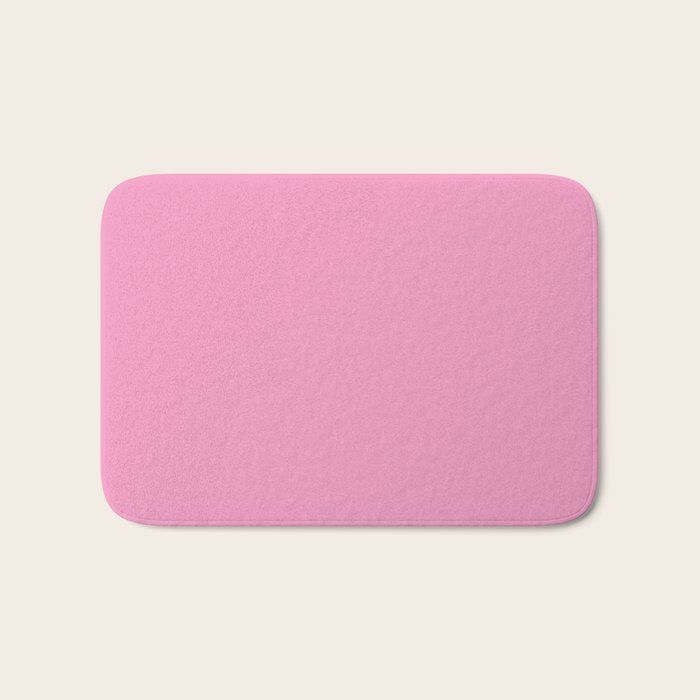 Pretty Pink Bath Mat Gallery Image 1