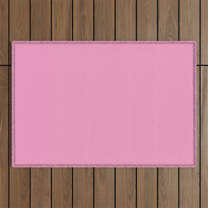 Pretty Pink Outdoor Rug Gallery Image 1