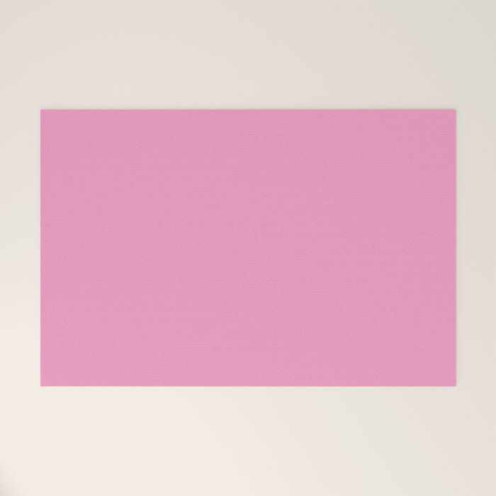 Pretty Pink Welcome Mat Gallery Image 1