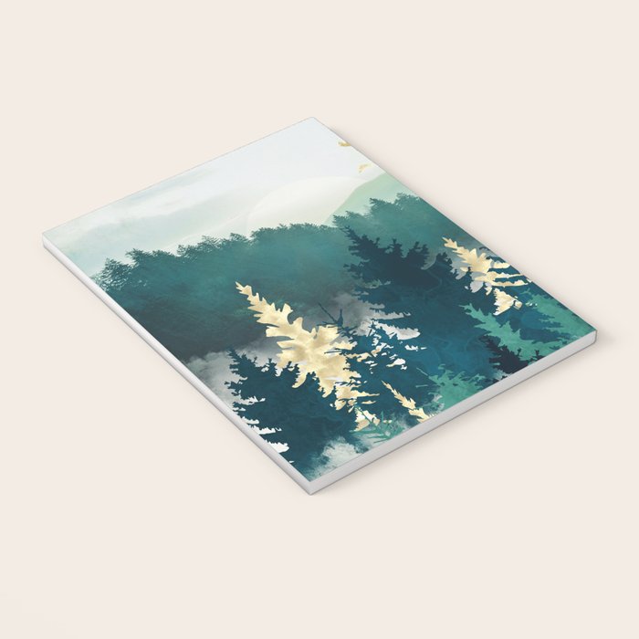 Blue Forest Mist Notebook Gallery Image 3