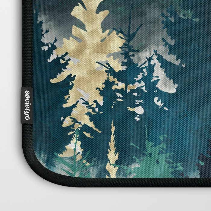 Blue Forest Mist Laptop Sleeve Gallery Image 3