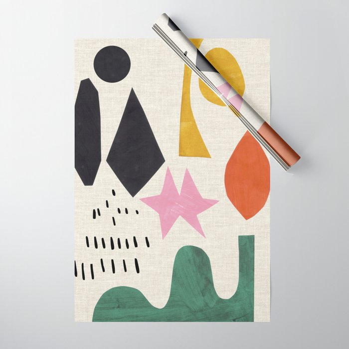 Green River Stars Wrapping Paper Gallery Image 1