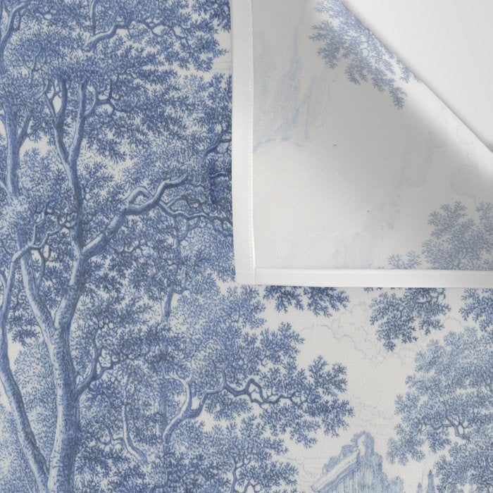 Vintage Italian Toile de Jouy Wall Tapestry Gallery Image 3