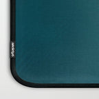 Minimalist Boat in blue Lake  Laptop Sleeve Gallery Image 3