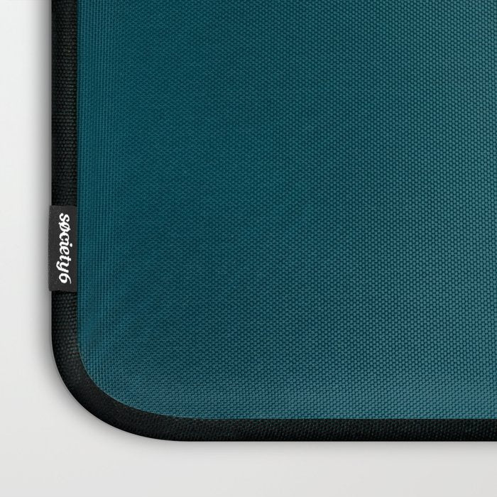 Minimalist Boat in blue Lake  Laptop Sleeve Gallery Image 3