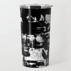 Black and White Travel Mug Gallery Image 1