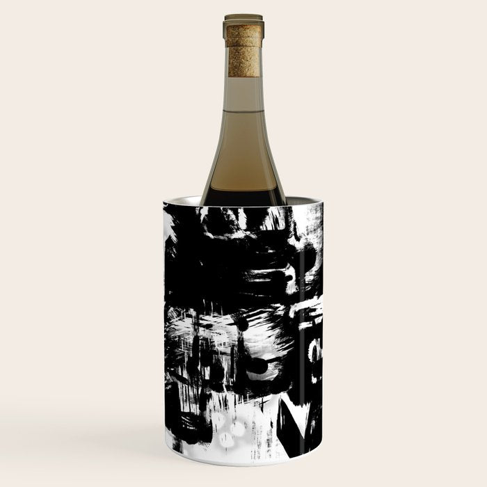 Black and White Wine Chiller Gallery Image 1