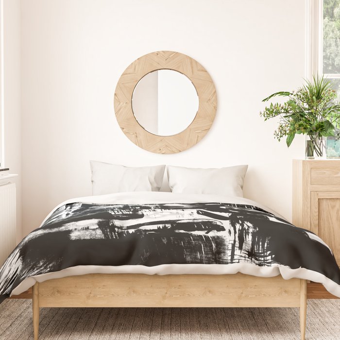 Black and White Duvet Cover Gallery Image 3