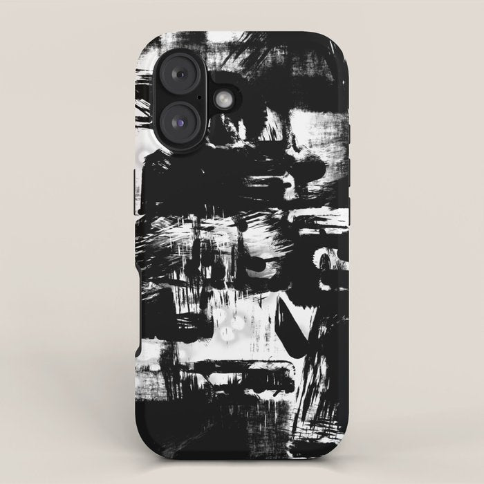 Black and White iPhone Case Gallery Image 1