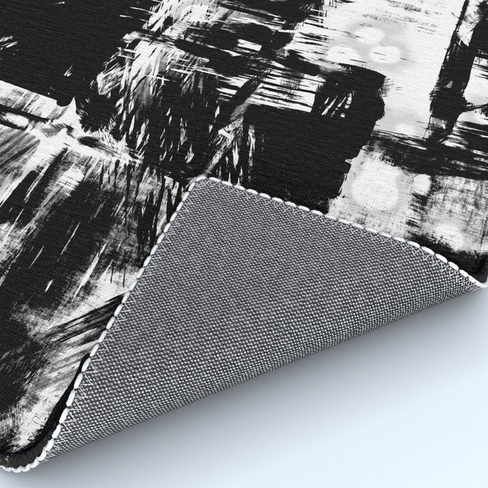 Black and White Rug Gallery Image 4