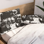 Black and White Pillow Sham Gallery Image 2