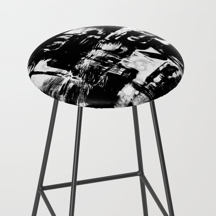 Black and White Stool Gallery Image 2