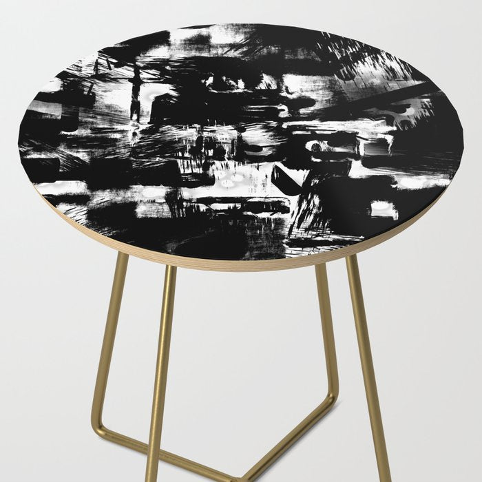 Black and White Side Table Gallery Image 2