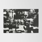 Black and White Rug Gallery Image 2