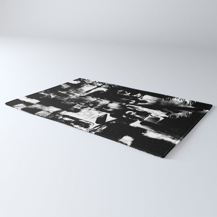 Black and White Rug Gallery Image 3