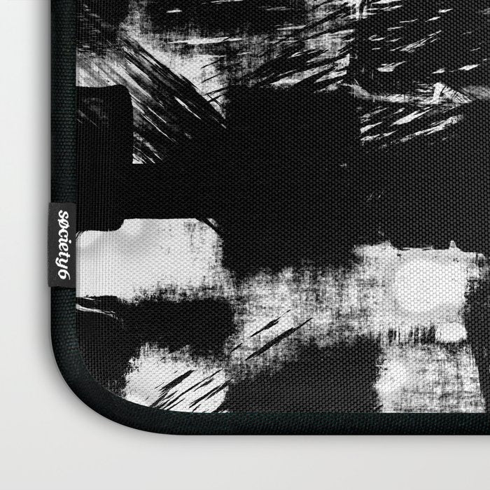 Black and White Laptop Sleeve Gallery Image 3