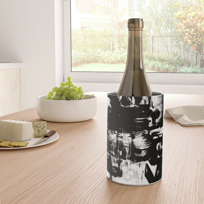 Black and White Wine Chiller Gallery Image 4