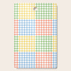 Colorful geometric gingham patchwork pattern Cutting Board Gallery Image 1