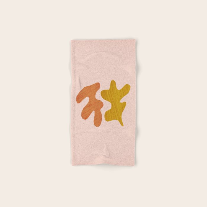 Matisse inspired shapes Bath Towel Gallery Image 1