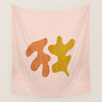 Matisse inspired shapes Wall Tapestry Gallery Image 4