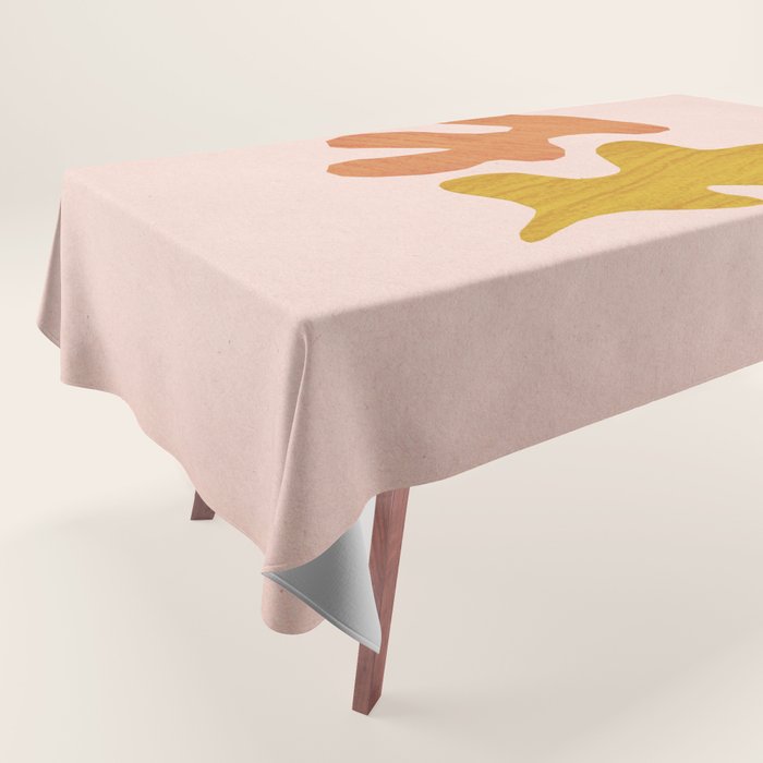Matisse inspired shapes Tablecloth Gallery Image 1