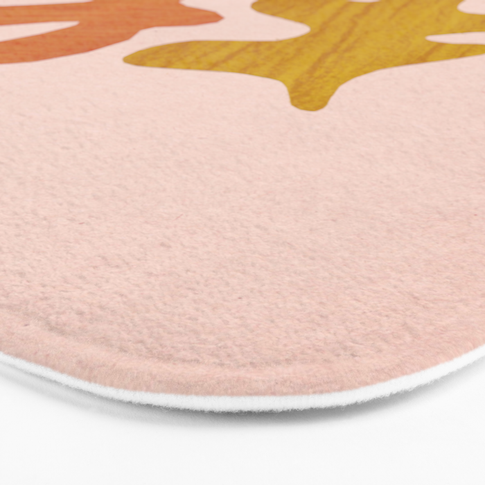 Matisse inspired shapes Bath Mat Gallery Image 3