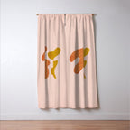 Matisse inspired shapes Window Curtain Gallery Image 3