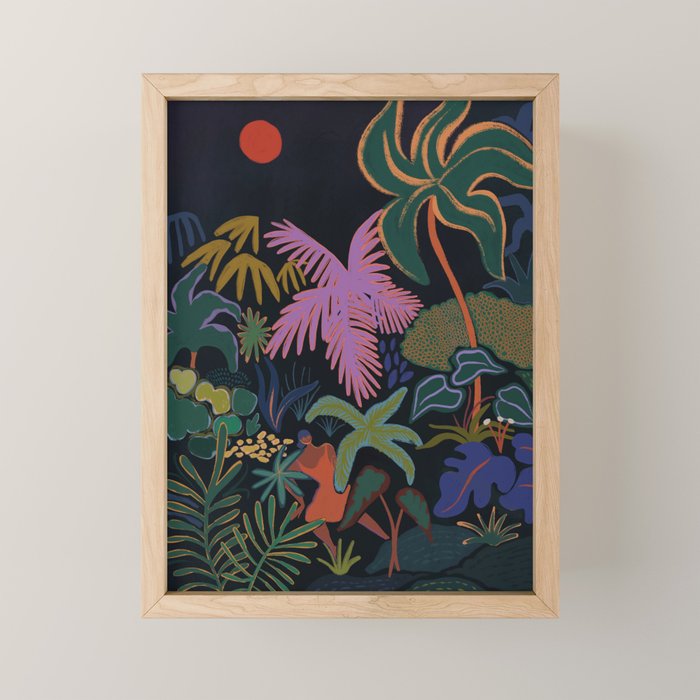 Lost in Nature Mini Art Print Gallery Image 1