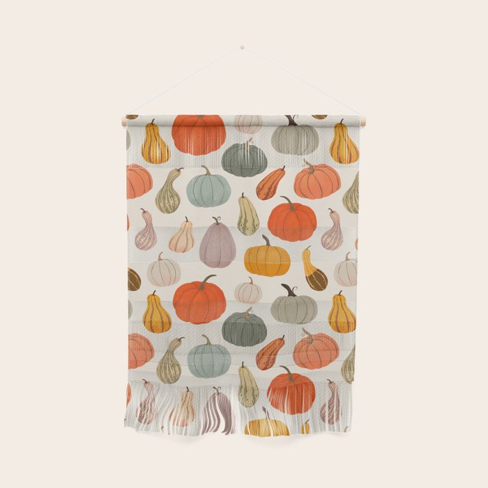 Autumn Pumpkins and Squash Wall Hanging Gallery Image 1