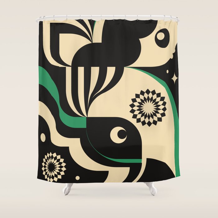 Midnight Fairies Shower Curtain Gallery Image 1