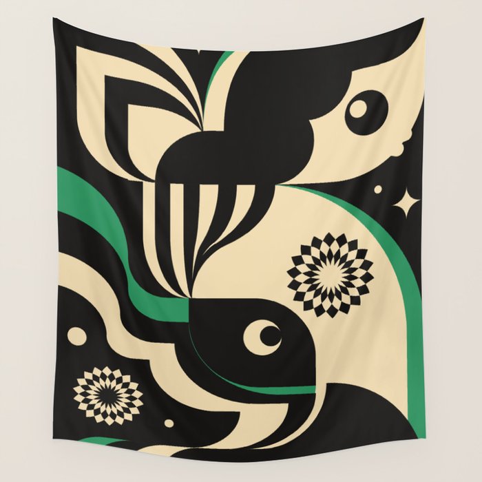 Midnight Fairies Wall Tapestry Gallery Image 1
