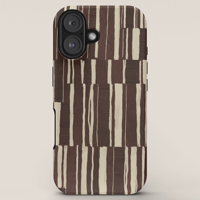 Scratchy Blocks - Chocolate iPhone Case Gallery Image 5