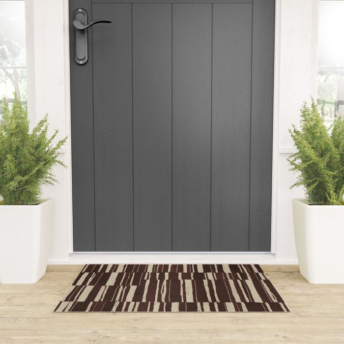 Scratchy Blocks - Chocolate Welcome Mat Gallery Image 3