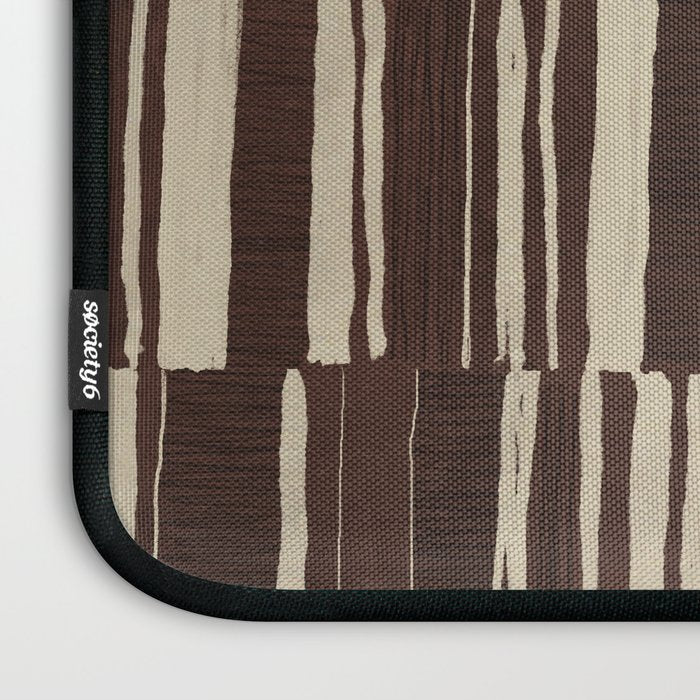 Scratchy Blocks - Chocolate Laptop Sleeve Gallery Image 3
