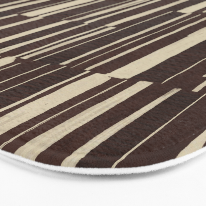 Scratchy Blocks - Chocolate Bath Mat Gallery Image 3