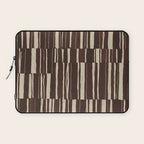 Scratchy Blocks - Chocolate Laptop Sleeve Gallery Image 1