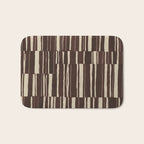 Scratchy Blocks - Chocolate Bath Mat Gallery Image 1