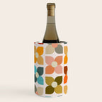 Bauhaus Geometric Flowers  Wine Chiller Gallery Image 3