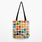 Bauhaus Geometric Flowers  Tote Bag Gallery Image 2