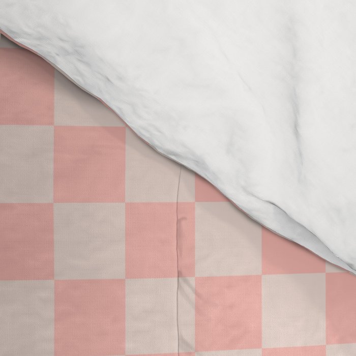 Check VII - Pink â Checkerboard Print Comforter Gallery Image 4