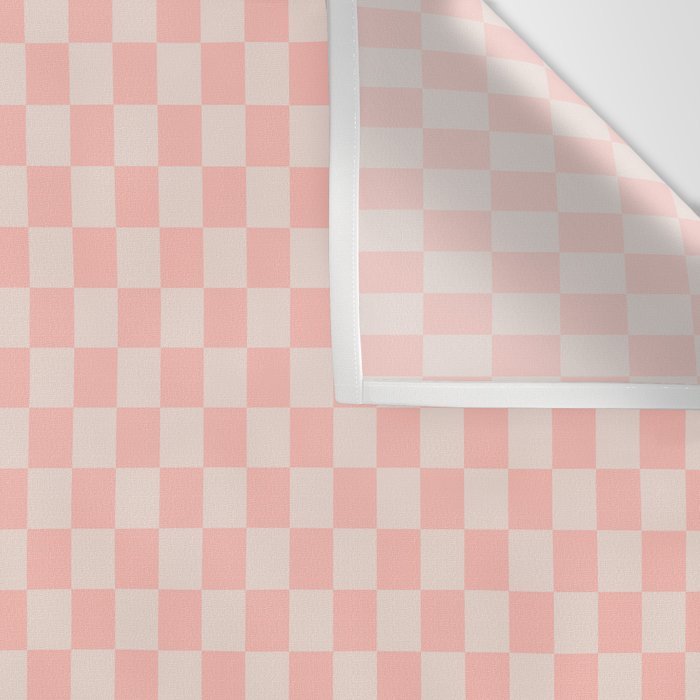 Check VII - Pink â Checkerboard Print Wall Tapestry Gallery Image 3