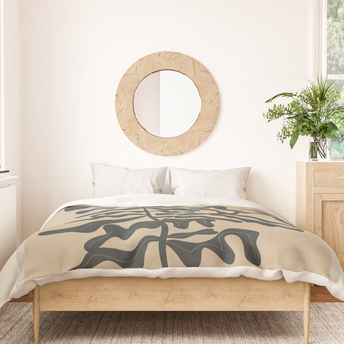 Branching Silhouettes Duvet Cover Gallery Image 3
