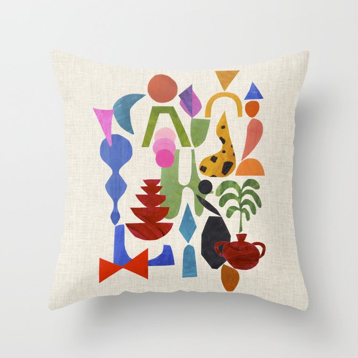 Cleaning House Throw Pillow Gallery Image 2
