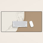 Nakedness Desk Mat Gallery Image 1